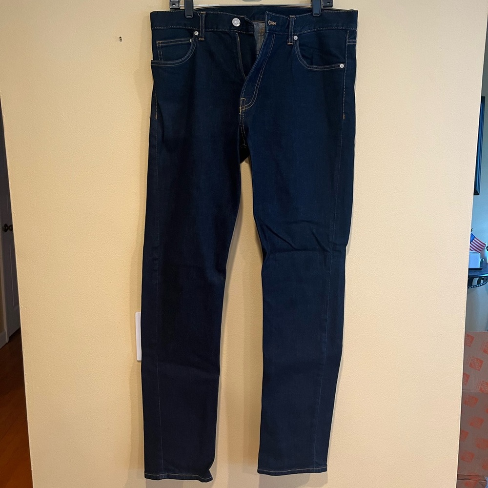 Dark Navy Blue Jeans